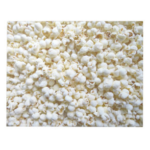 Bloco De Notas Decoração Brilhante da Fotografia de Popcorn