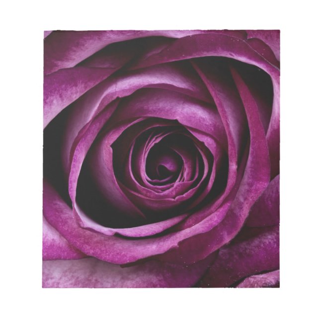 Bloco De Notas Deep Purple Rose (Frente)