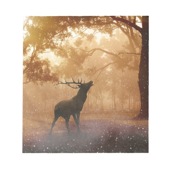 Bloco De Notas Deer Antler Meadow (Frente)