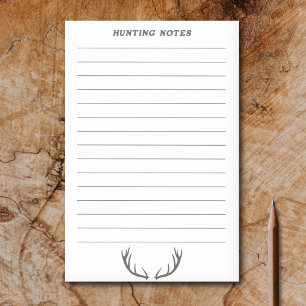 Bloco De Notas Deer Antlers