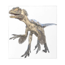 Deinonychus dinossaur carregando
