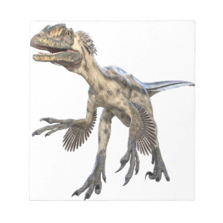 Bloco De Notas Deinonychus dinossaur carregando