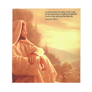 Bloco De Notas Deixe-os elogiar o nome do senhor. Salmo: 148