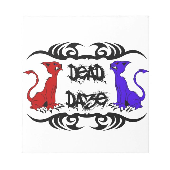 Bloco De Notas Deja Vu Cat (Frente)