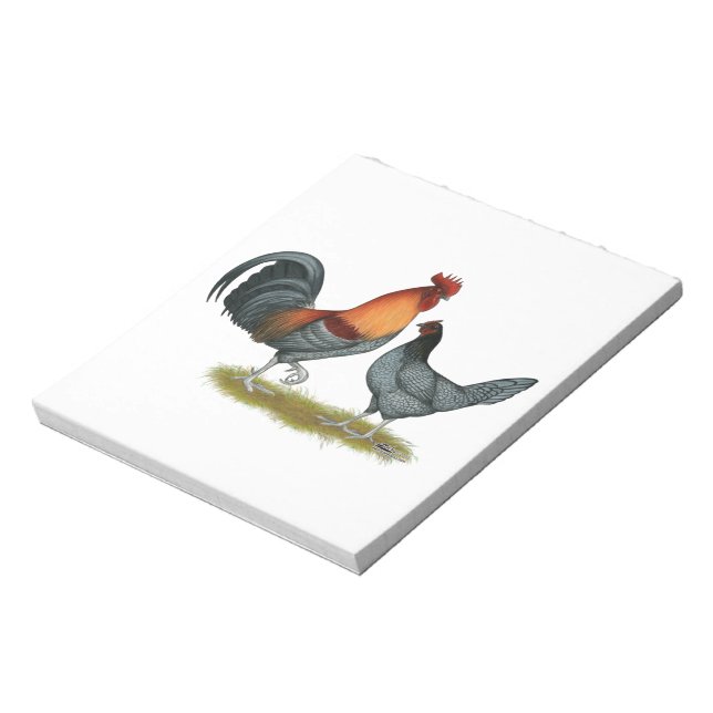 Bloco De Notas Delaware Blue Hen (Invertido)