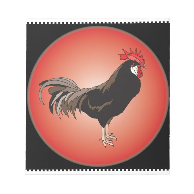 Bloco De Notas Demonstração do Rooster (Frente)