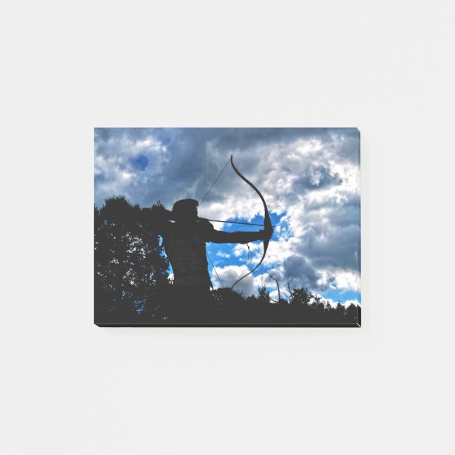 Bloco De Notas Der Bogenschütze (Frente)