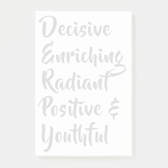 Bloco De Notas DERPY - Um estilo de vida. (Frente)