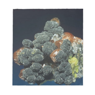 Bloco De Notas Descloizita no calcita