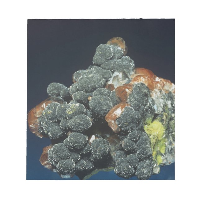 Bloco De Notas Descloizita no calcita (Frente)