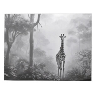 Bloco De Notas Descoberta Animal Giraffe Descoberta Selvagem de T