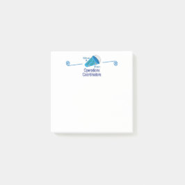 Bloco De Notas Descubra os Coordenadores de Operações