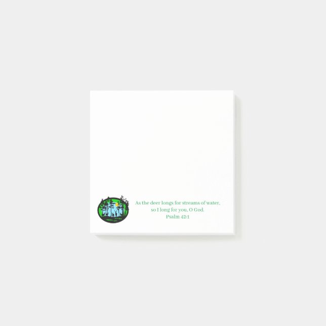 Bloco De Notas Desejo por Deus (Frente)