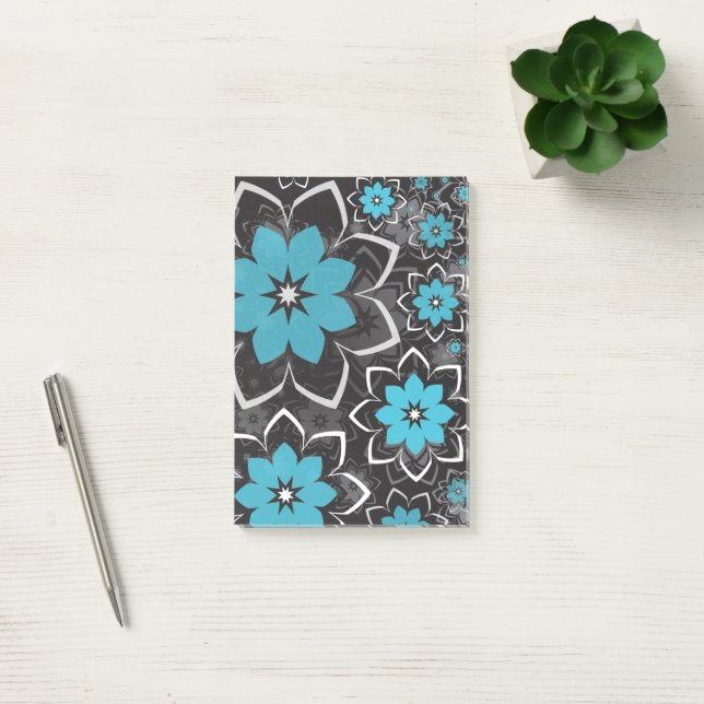 Bloco De Notas Desenho Floral 14 (Escritótio)