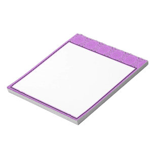 Bloco De Notas desenho oriental roxo