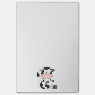 Bloco De Notas Desenhos animados bonitos da vaca