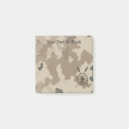 Bloco De Notas Desert Maccabee Shield E Spears