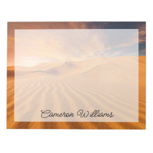 Bloco De Notas Desertos   Deserto nos Emirados Árabes Unidos