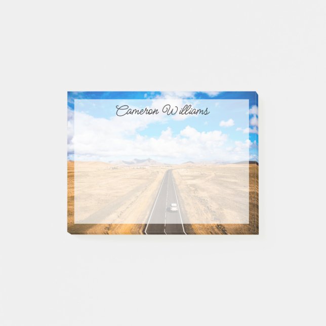 Bloco De Notas Deserts | Canary Islands, Spain (Frente)