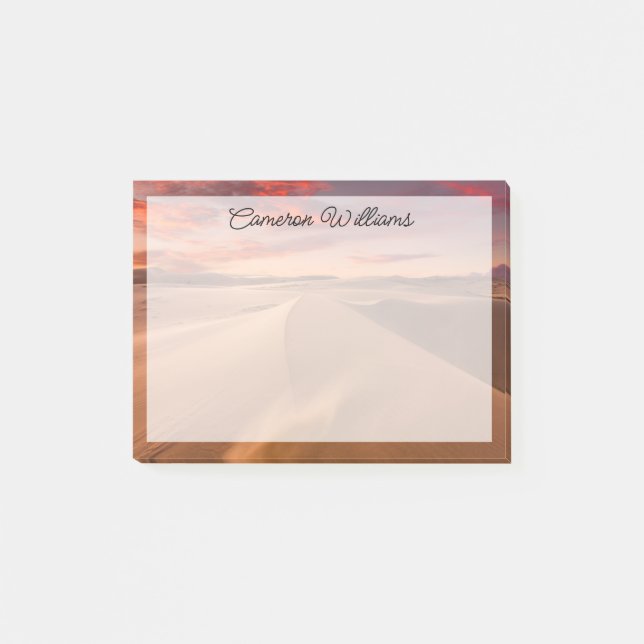 Bloco De Notas Deserts | Desert United Arab Emirates (Frente)