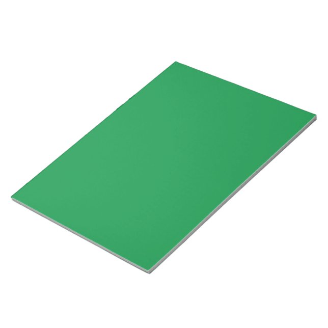 Bloco De Notas Design com fundo verde e borda branca (Inclinado)