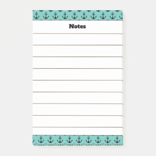 Bloco de notas Design de ancoragem de nome persona