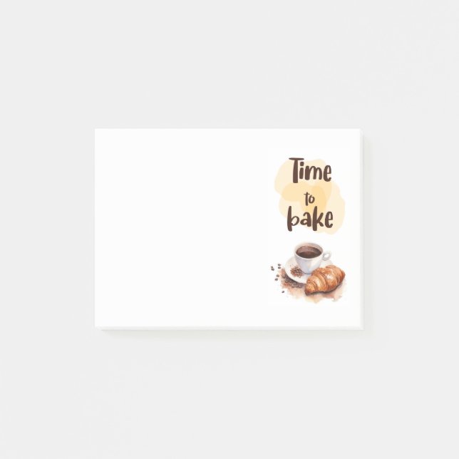 Bloco De Notas design de bolo doce (Frente)