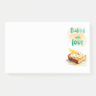 Bloco De Notas design de bolo doce