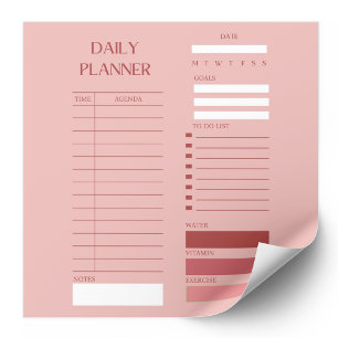 Bloco De Notas Design de Lista de Tarefas Pendentes do Planejador