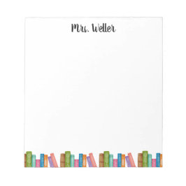 Bloco De Notas Design de Lover de Livro de Cores Aquáticas Person