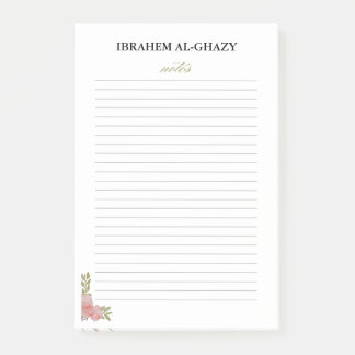 Bloco De Notas Design de Notas de Posto profissional personalizad