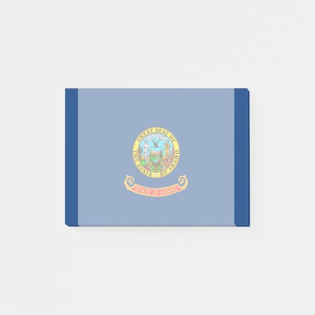 Bloco De Notas Design de Sinalizador do Estado Idaho (Frente)