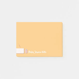 Bloco De Notas Design de Teclado Moderno Personalizado