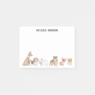 Bloco De Notas Design de Tema de Cão para Cão