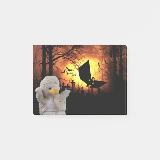 Bloco De Notas Design divertido para o Halloween (Frente)