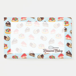 Bloco De Notas Design do deserto de panificação personalizado