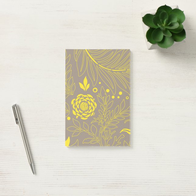 Bloco De Notas Design floral 18 (Escritótio)