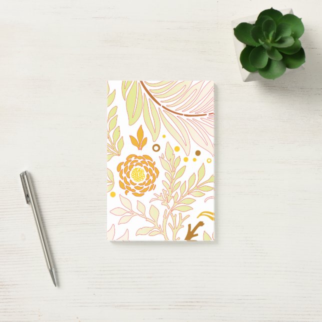 Bloco De Notas Design floral 19 (Escritótio)