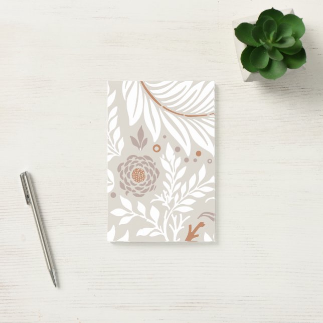 Bloco De Notas Design floral 25 (Escritótio)