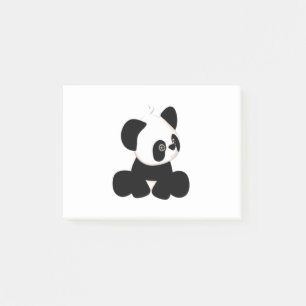 Bloco De Notas Design fofa de Panda