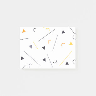 Bloco De Notas Design geométrico, colorido, simples, de tendênc