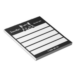 Bloco De Notas Design Minimalista de Gatinho Fofo - GATO 1a