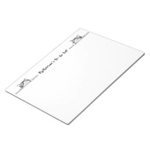 Bloco De Notas Design Minimalista de Gatinho Fofo - GATO 2