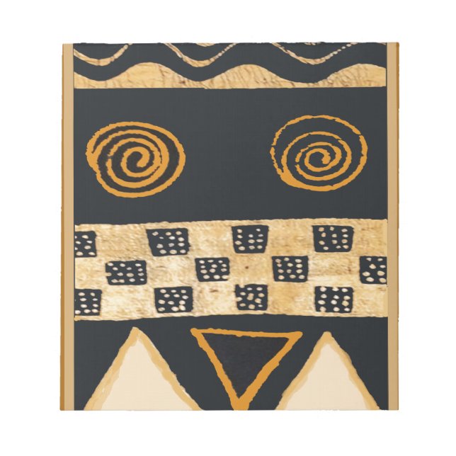 Bloco De Notas Design Nativo Americano Tribal do Sudoeste (Frente)