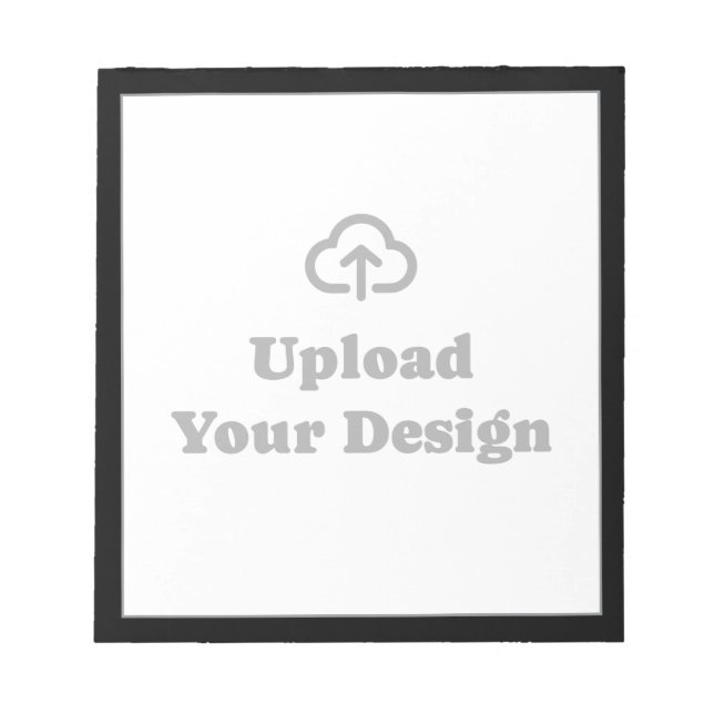 Bloco De Notas Design Personalizado (Frente)