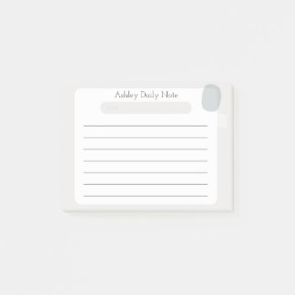 Bloco De Notas Design simples para notas rápidas