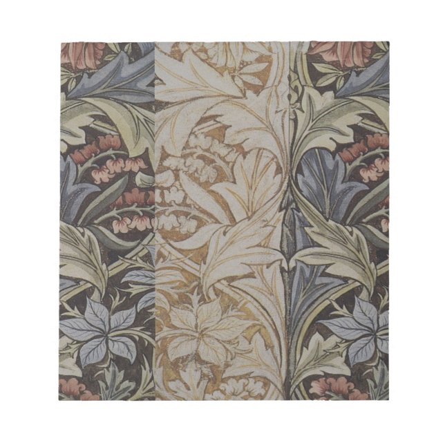 Bloco De Notas Design William Morris Bluebell Tapeçaria (Frente)