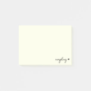 Bloco De Notas Desligar com Texto de Script e Plugue Elétrico