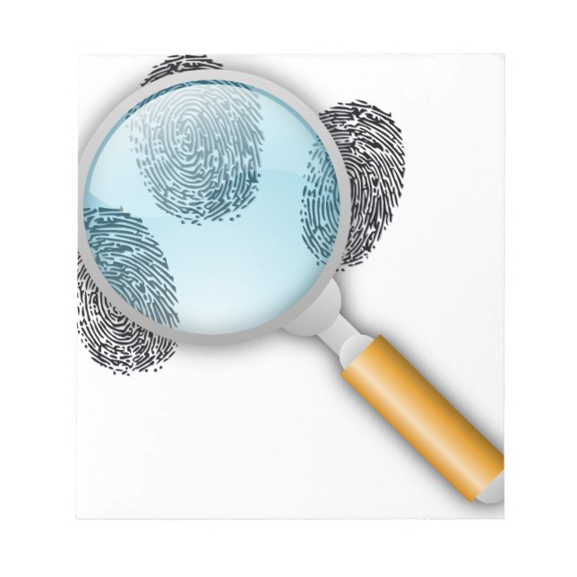 Bloco De Notas Detetive Pistas Encontre Impressões Digitais Miste (Frente)