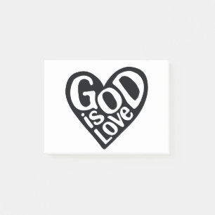 Bloco De Notas Deus ama como Jesus cita gráficos Evangelhos